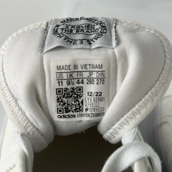 Adidas Nizza Platform Women’s Off White Canvas Sneakers Classic Design - 11 - Picture 8 of 10